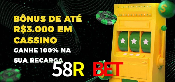 58R Bet melhor bônus de depósito