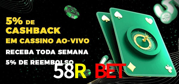 Promoções do cassino ao Vivo 58R Bet